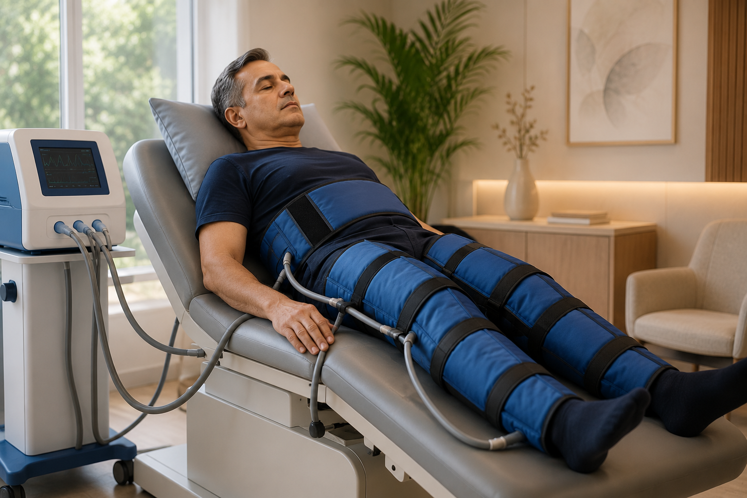 EECP therapy at Cherian Ashram