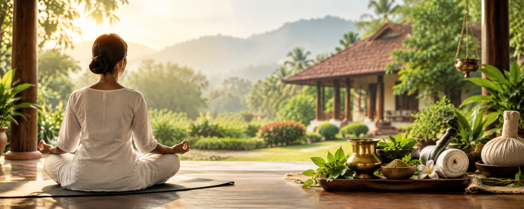 The Holistic Package experience at Cherian Ashram